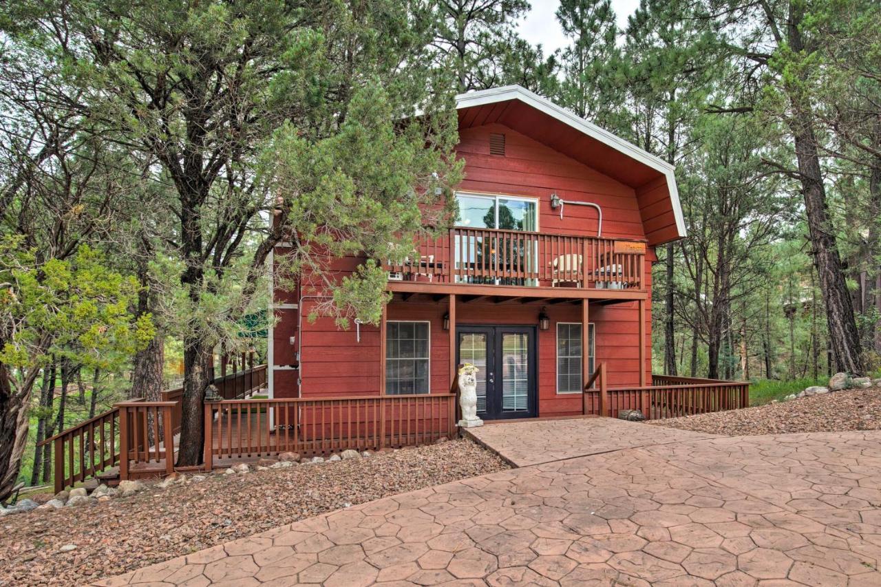 Ruidoso Cabin With Deck And Grill Less Than 3 Mi To Race Trackヴィラ エクステリア 写真