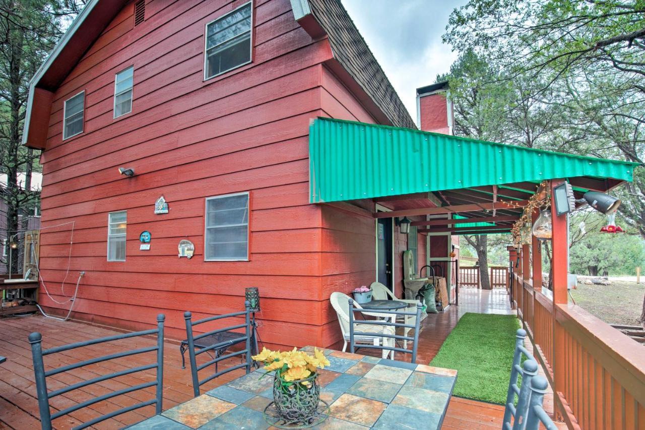 Ruidoso Cabin With Deck And Grill Less Than 3 Mi To Race Trackヴィラ エクステリア 写真